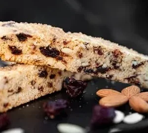 A close up of some cookies on a table