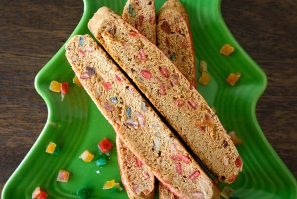 Fruitcake Biscotti