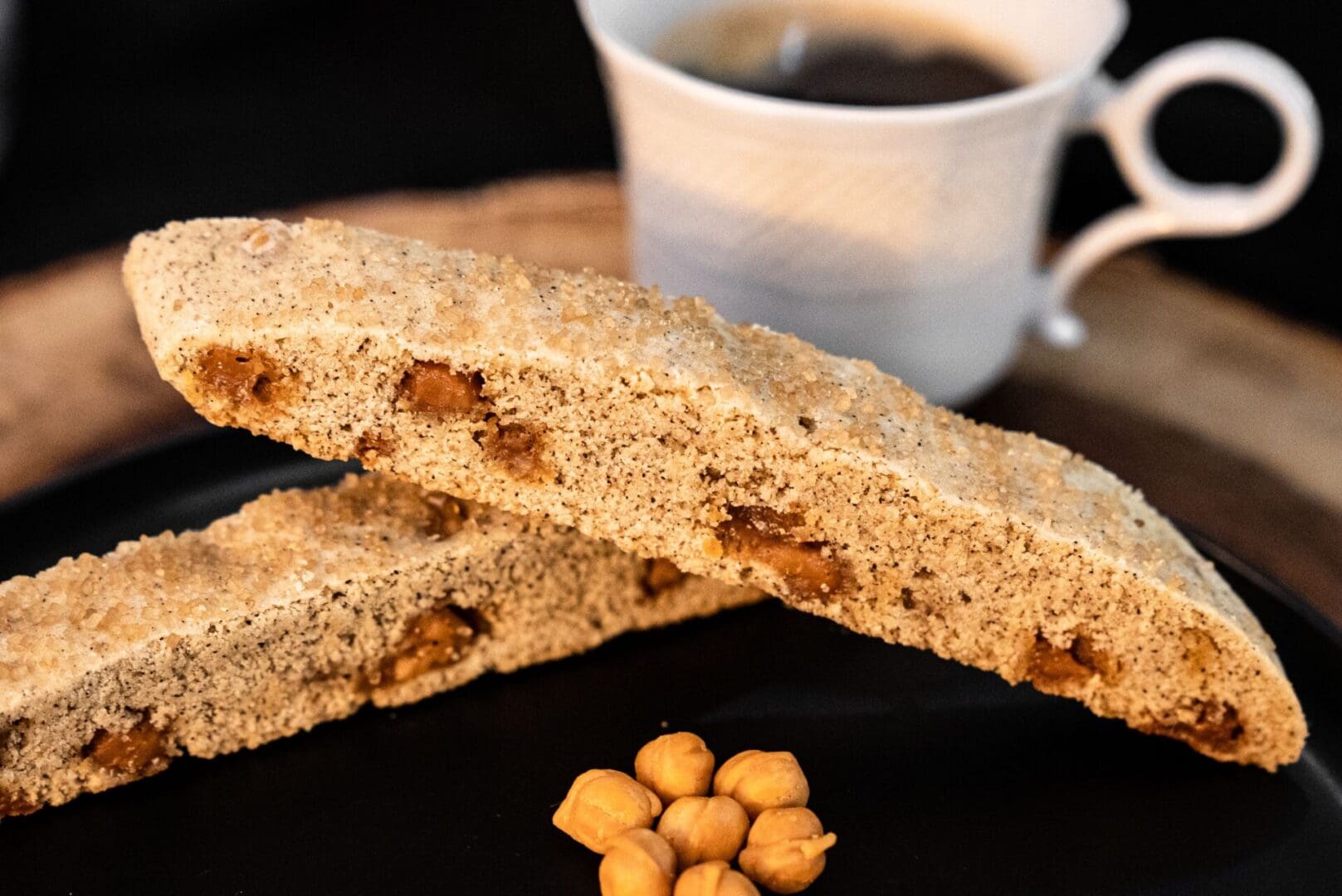 Caramel Macchiato Biscotti