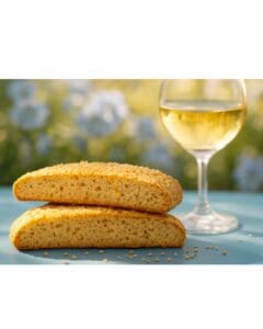 Pinot Grigio paired with Anise Biscotti from G. G. Biscotti Co.